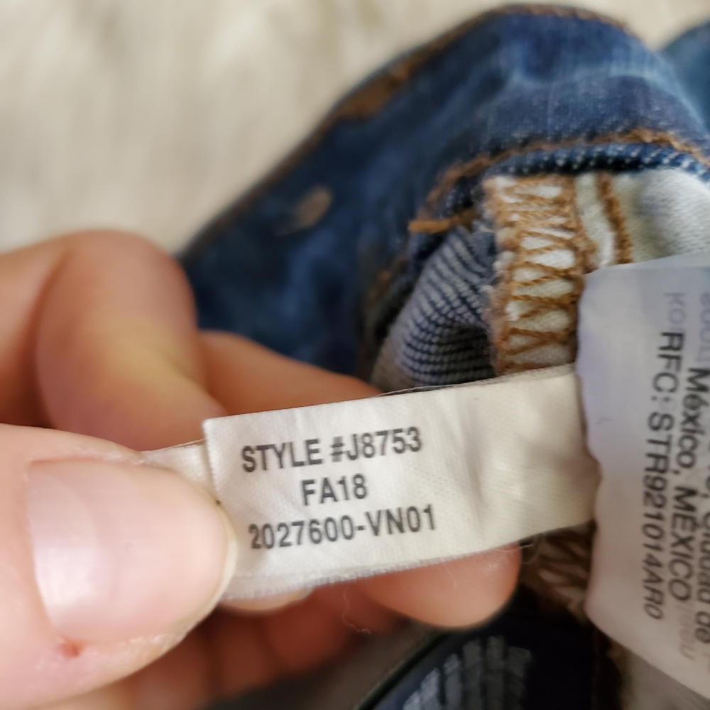 Madewell High Rise Slim Boyjean Eco Edition Size 24 - Picture 10 of 13